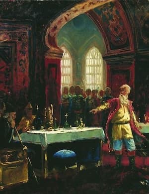 Князь Михайло Репнин - слушать стихотворение Алексея Толстого