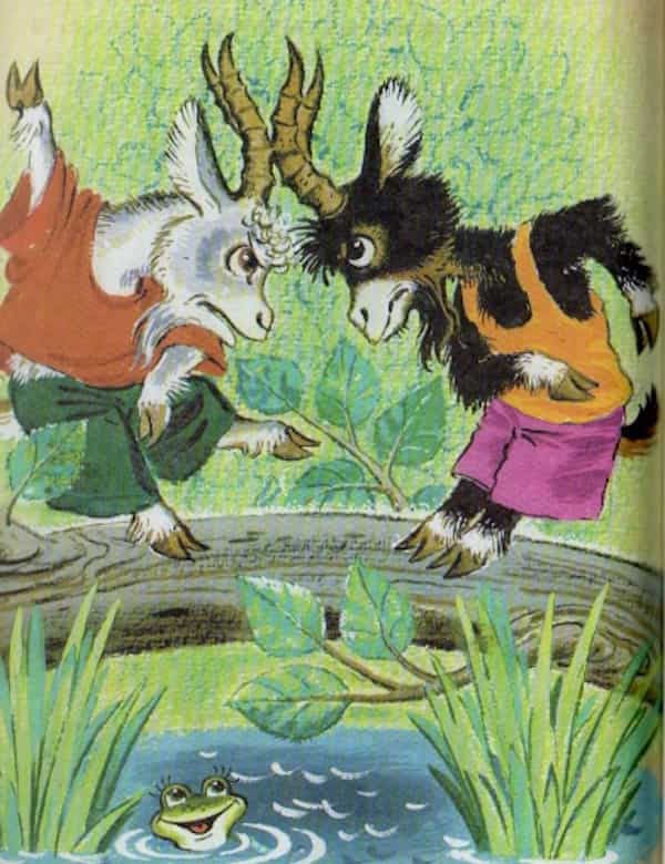 Два козлика - обложка аудиосказки